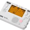KORG TM-70C WH digitální ladička/metronom + kontaktní mikrofon CM-400, barva bílá