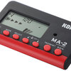 Korg MA-2 BKRD kompaktní digitální metronom, barva černá / červená
