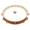 Black Swamp Percussion Professionelles Tamburin SoundArt Series, Beryllium Copper, Calf Head, einreihig 10"