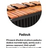 MAJESTIC Marimba Deluxe Series, 4.3 oktávy, Padouk