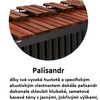MAJESTIC Marimba Deluxe Series, 4.3 oktávy, Padouk