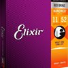 ELIXIR 80/20 Bronze Nanoweb 11/52 struny pro akustickou kytaru, bronze - Custom Light, kov