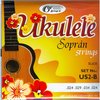 Gorstrings US2-B sada strun pro sopránové ukulele - nylon, .024-.029-.034-.024