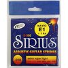 Gorstrings SIRIUS S-350+E1 - sada strun na akustickou kytaru .010 - .043