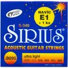 Gorstrings SIRIUS S-340+E1 - sada strun na akustickou kytaru .0095 - .042, kov