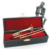 Clarina Music Miniatur posaune gold + koffer