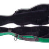 Tonareli tvarované pouzdro pro housle, barva tmavě zelená