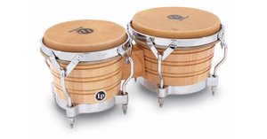 Latin Percussion Generation II Wood Bongos LP201A-2