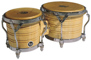 Latin Percussion Generation III Wood Bongos LP201A-3 - Siam Oak