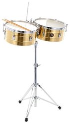 Latin Percussion Tito Puente Timbales 14"/15" LP257-B - masivní mosaz, hloubka 6,5"