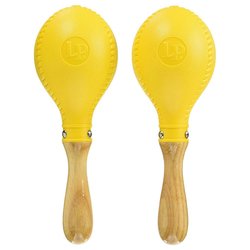 Latin Percussion Maracas Professional - plastový korpus, dřevěná rukojeť