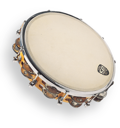 Latin Percussion Tambourin 10", Tunable Wood Tambourine