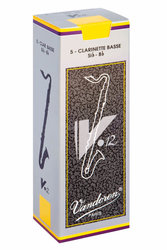 Vandoren V12 Blätter für Bass Klarinette 4,5 - stück