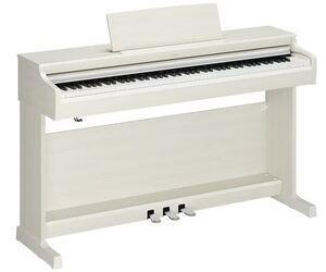 Yamaha ARIUS YDP-166 WB - digitální piano, barva popelavě bíla