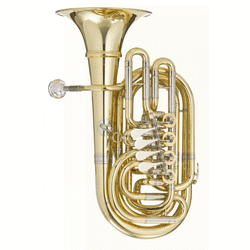 MELTON F tuba  "Trolley" 14 - mosaz, 4 ventily