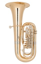 MIRAPHONE F Tuba "BELCANTO" F 181C - zlatomosaz, 6 ventilů (4+2)