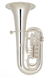 MIRAPHONE F Tuba "BELCANTO" F 181C - postříbřená zlatomosaz, 6 ventilů (4+2)