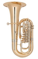 MIRAPHONE F Tuba "FIREBIRD" F 281C - zlatomosaz, 6 ventilů (4+2)