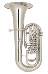 MIRAPHONE F Tuba "FIREBIRD" F 281C - postříbřená zlatomosaz, 6 ventilů (4+2)