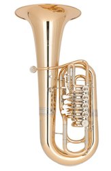 MIRAPHONE F Tuba "ELEKTRA" F 481B - zlatomosaz, 5 ventilů