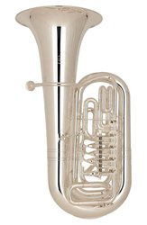 MIRAPHONE Es tuba "NORWEGIAN STAR" Eb 283B -  postříbřená mosaz, 5 ventilů