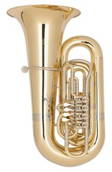 MIRAPHONE B tuba Hagen  497A - mosaz, 4 ventily