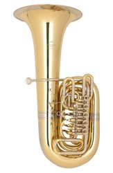 MIRAPHONE C tuba 86B - mosaz, 5 ventilů