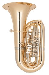 MIRAPHONE C tuba "BRUCKNER" C 291B - zlatomosaz, 5 ventilů