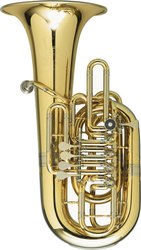 MELTON F tuba  182 - mosaz, 5 ventilů