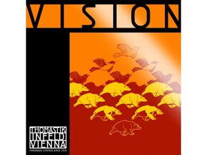 Thomastik Vision - D Saite für Geige, Silber