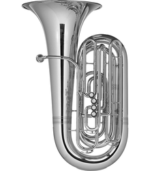 MELTON B tuba Howard Johnson "Gravity" 2011FA - postříbřená mosaz, 4 ventily