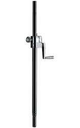 K&M 21338 spojovací tyč pro satelity/subwoofer se spodním závitem M20, 1 040 - 1 605 mm