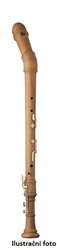 KÜNG Tenorová zobcová flétna Sinor, zahnutá hlavice, s klapkami - lakovaná hruška 1593