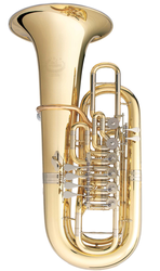 B&S F tuba 3100 - mosaz, 6 ventilů