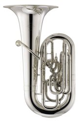 MIRAPHONE F Tuba "PETRUSCHKA" F 1281- postříbřená mosaz, 5 ventilů