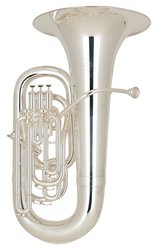 MIRAPHONE Es tuba "AMBASSADOR" Eb M7050B -  postříbřená mosaz, 4 ventily