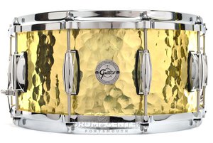 Gretsch Snare Drum Full Range Series Hammered Polished Brass 14" x 6,5" S-6514-BRH