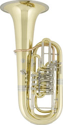 Josef Lídl F tuba LFB 651-5 GRB, mosaz, 5 ventilů