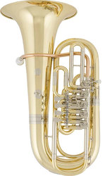 Josef Lídl F tuba LFB 653-5, mosaz, 5 ventilů