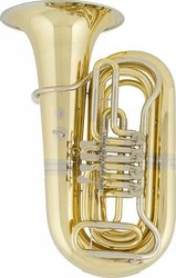 Josef Lídl Tuba "ARION" LBB 683-4 R, mosaz, 4 ventily, věnec