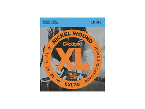 D´ADDARIO struny 10-46 Regular light XL na elektrickou kytaru