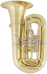 Josef Lídl Tuba "ARION" LBB 683-4, mosaz, 4 ventily