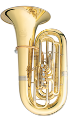 B&S C tuba 4197-L - mosaz, 5 ventilů