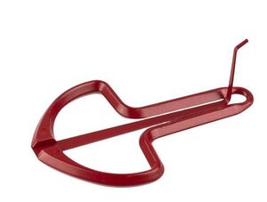 Schwarz - brumle vel. 8, matná červená, volná