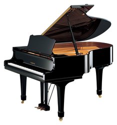 Yamaha Studiové křídlo C3 STUDIO PE - Polished Ebony (černý lesk)