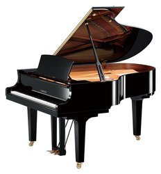 Yamaha Koncertní křídlo C3X PE - Polished Ebony (černý lesk)