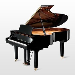 Yamaha Silent koncertní křídlo C5X SH PE - Polished Ebony (černý lesk)