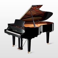 Yamaha Silent velké koncertní křídlo C6X SH PE - Polished Ebony (černý lesk)