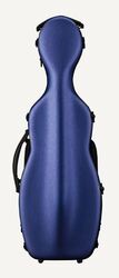 Eastman CAVL3044BLU - tvarované pouzdro pro housle, barva broušený modrý mat