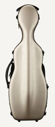 Eastman CAVL3044GLD - tvarované pouzdro pro housle, barva broušený zlatý mat